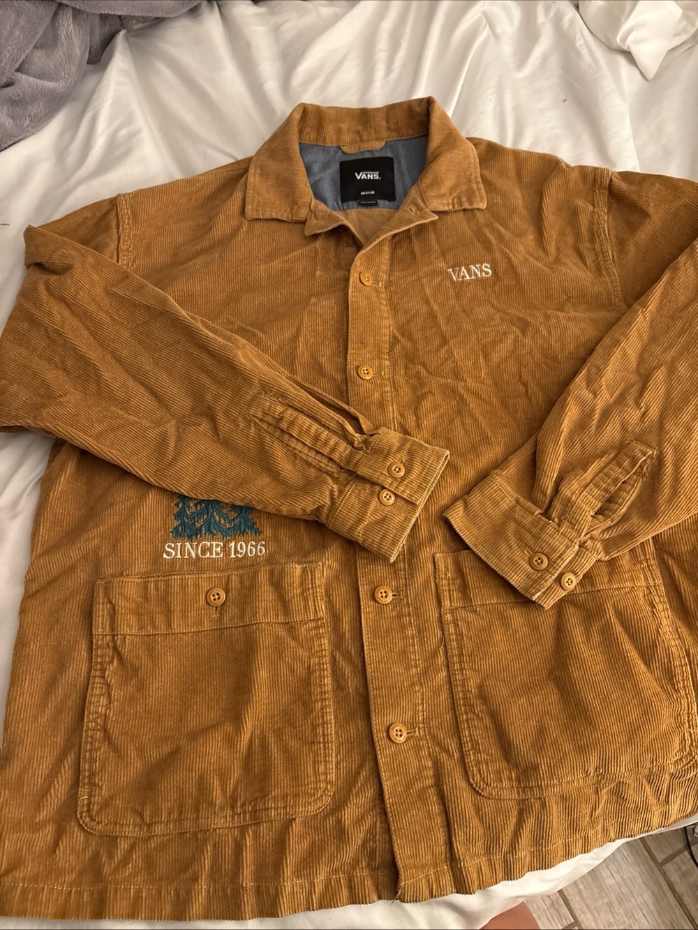 Vans Men’s Corduroy jacket- Brown